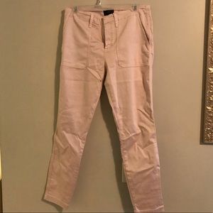 J crew slim cargo - NWT - Lt Pink